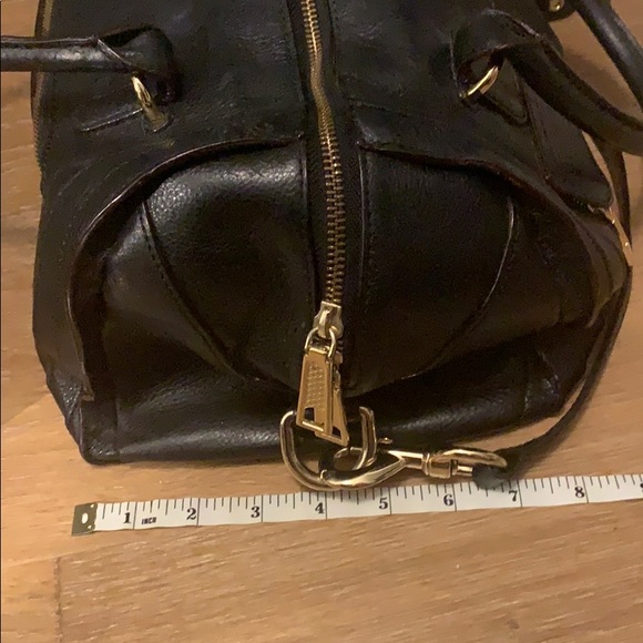 COPY - Rebecca Minkoff Black Leather Bag & Gold H… - Picture 12 of 13